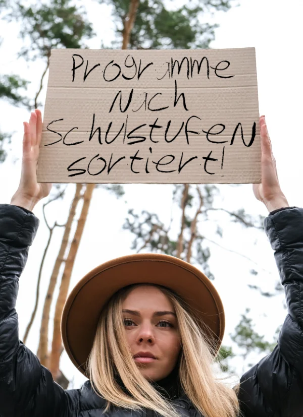 Programme nach Schulstufen sortiert